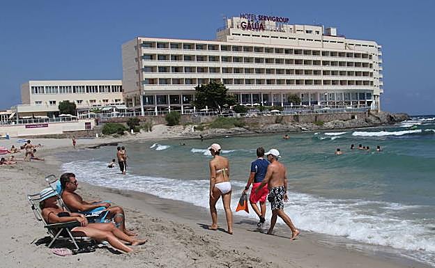Hotel Galúa de La Manga.