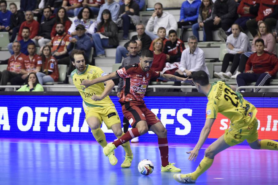 Los murcianos acumulan 18 partidos sin perder mientras que los jienenses ven como se termina su buena dinámica de cuatro encuentros consecutivos haciéndose con el triunfo