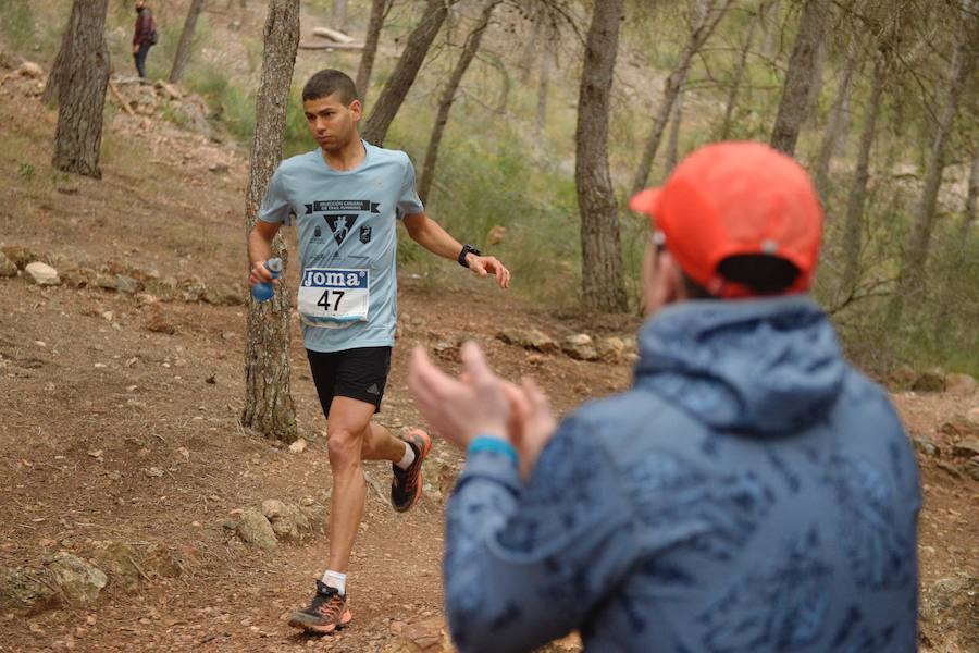 El corredor marroquí asentado en la Region es el más rápido en la prueba de trail running, seguido por el catalán Andreu Simón y el cántabro Borja Fernández