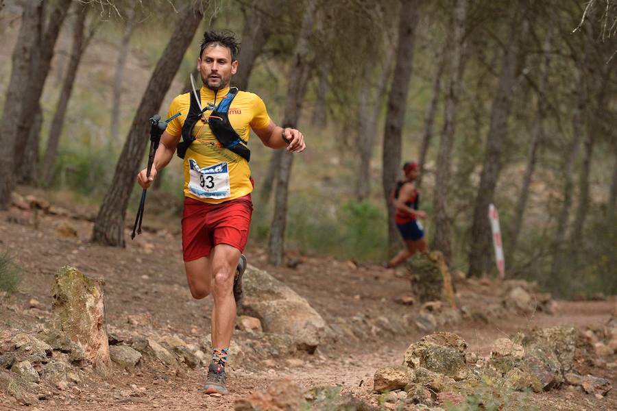 El corredor marroquí asentado en la Region es el más rápido en la prueba de trail running, seguido por el catalán Andreu Simón y el cántabro Borja Fernández