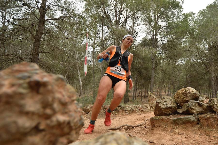 El corredor marroquí asentado en la Region es el más rápido en la prueba de trail running, seguido por el catalán Andreu Simón y el cántabro Borja Fernández