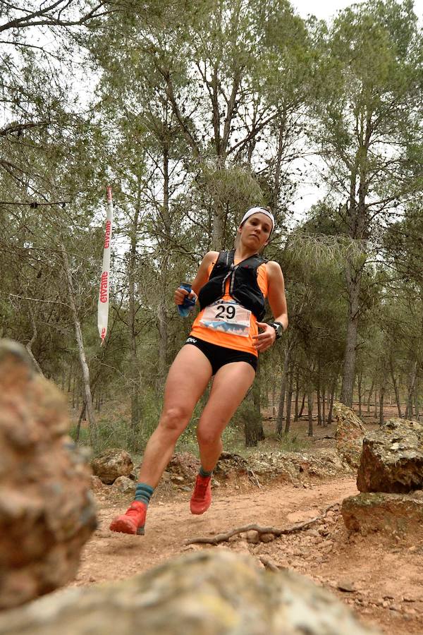 El corredor marroquí asentado en la Region es el más rápido en la prueba de trail running, seguido por el catalán Andreu Simón y el cántabro Borja Fernández