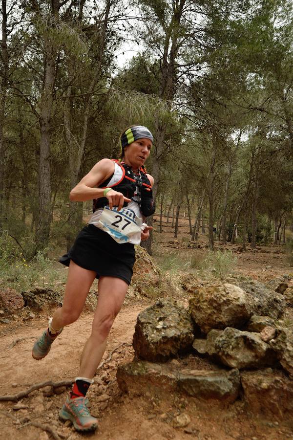 El corredor marroquí asentado en la Region es el más rápido en la prueba de trail running, seguido por el catalán Andreu Simón y el cántabro Borja Fernández