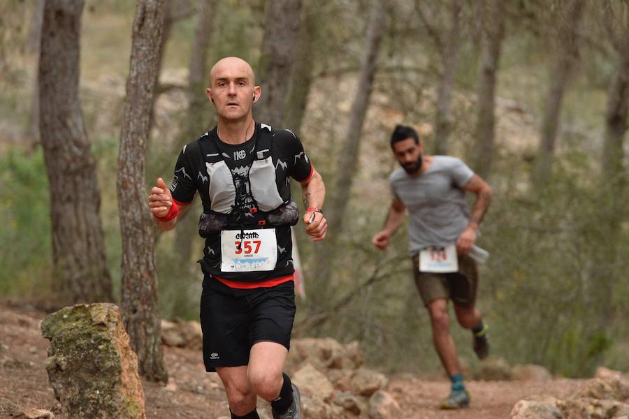 El corredor marroquí asentado en la Region es el más rápido en la prueba de trail running, seguido por el catalán Andreu Simón y el cántabro Borja Fernández