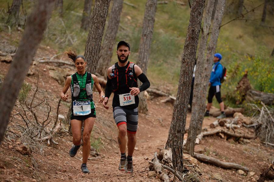 El corredor marroquí asentado en la Region es el más rápido en la prueba de trail running, seguido por el catalán Andreu Simón y el cántabro Borja Fernández