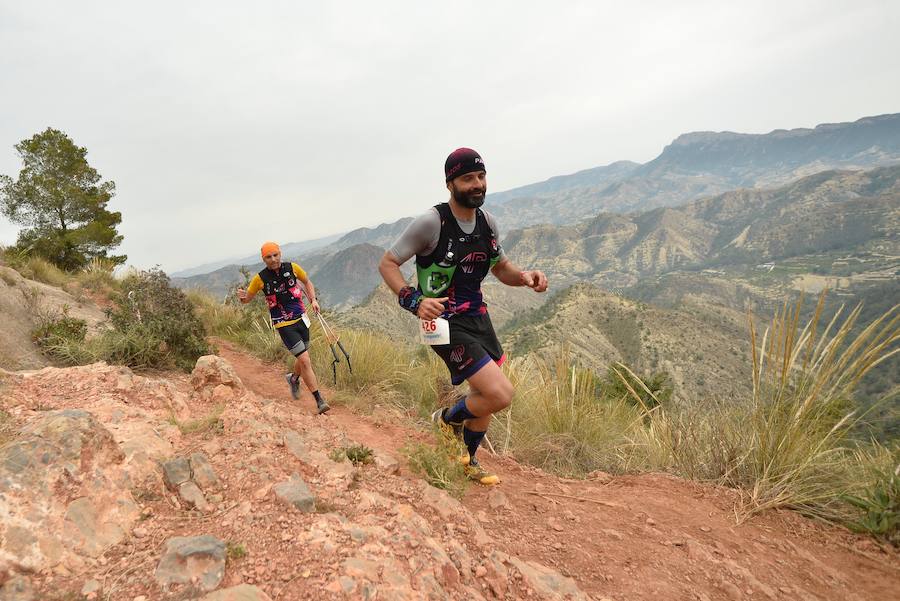 El corredor marroquí asentado en la Region es el más rápido en la prueba de trail running, seguido por el catalán Andreu Simón y el cántabro Borja Fernández