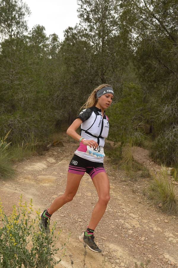 El corredor marroquí asentado en la Region es el más rápido en la prueba de trail running, seguido por el catalán Andreu Simón y el cántabro Borja Fernández