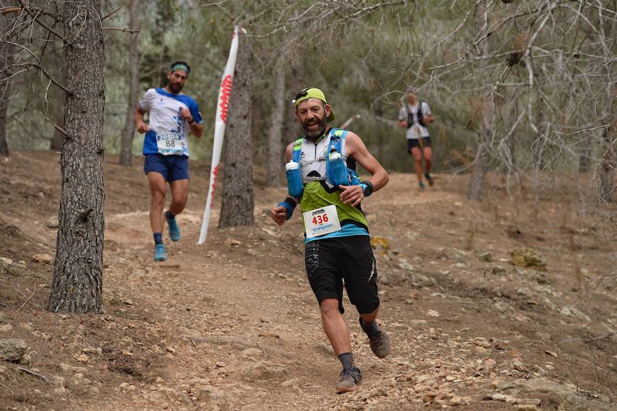 El corredor marroquí asentado en la Region es el más rápido en la prueba de trail running, seguido por el catalán Andreu Simón y el cántabro Borja Fernández