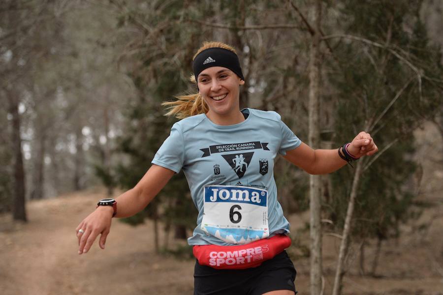 El corredor marroquí asentado en la Region es el más rápido en la prueba de trail running, seguido por el catalán Andreu Simón y el cántabro Borja Fernández