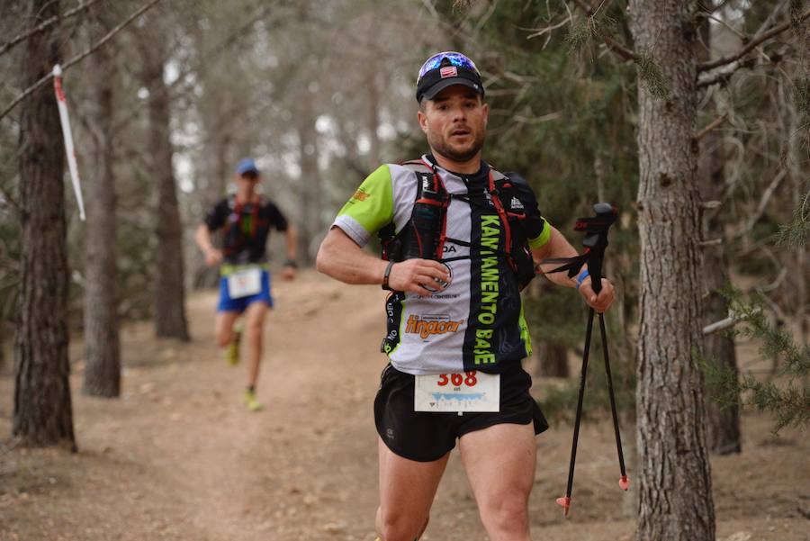 El corredor marroquí asentado en la Region es el más rápido en la prueba de trail running, seguido por el catalán Andreu Simón y el cántabro Borja Fernández