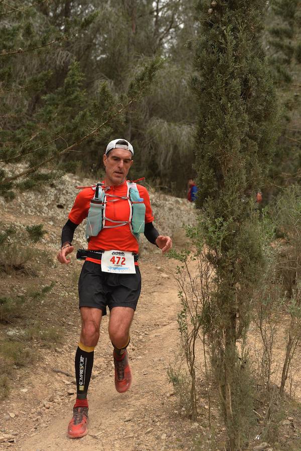 El corredor marroquí asentado en la Region es el más rápido en la prueba de trail running, seguido por el catalán Andreu Simón y el cántabro Borja Fernández