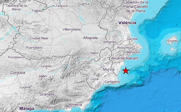 Un terremoto de cuatro grados sacude media Región sin dejar daños
