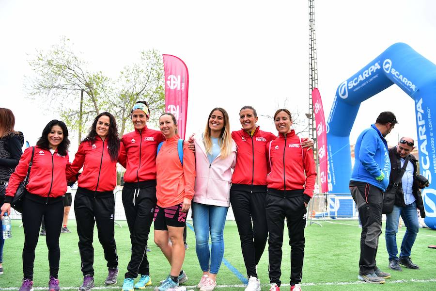 El corredor marroquí asentado en la Region es el más rápido en la prueba de trail running, seguido por el catalán Andreu Simón y el cántabro Borja Fernández