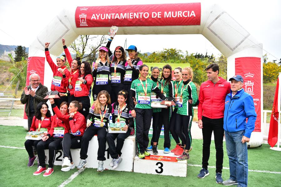 El corredor marroquí asentado en la Region es el más rápido en la prueba de trail running, seguido por el catalán Andreu Simón y el cántabro Borja Fernández