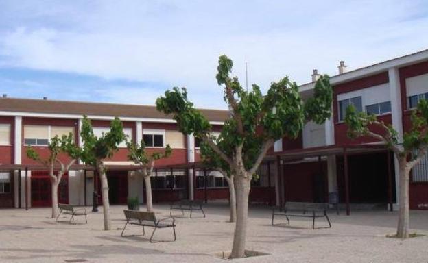 Patio del colegio Manuel Tárraga, en San Pedro del Pinatar