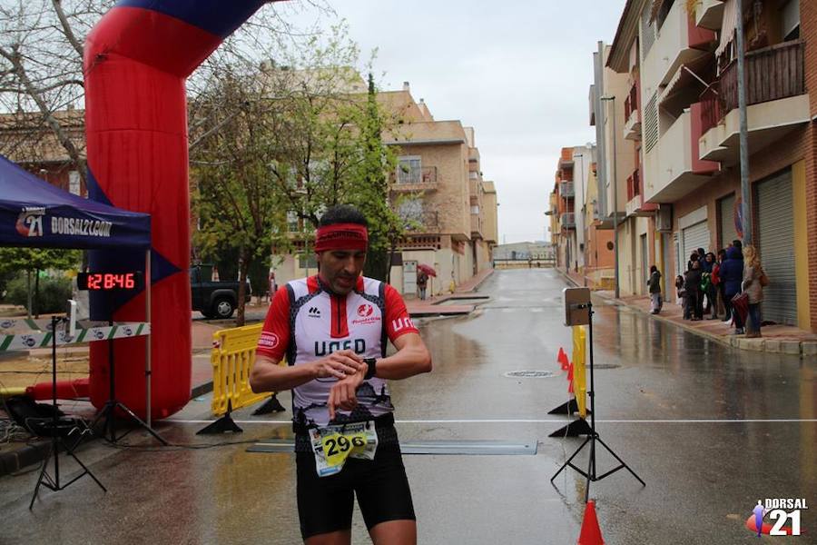 Francisco Fuertes se lleva el triunfo con un tiempo de 1:22:03, por los 1:40:31 de Lourdes Heredia en la duodécima prueba del circuito Trail Tour Famu 2018/19