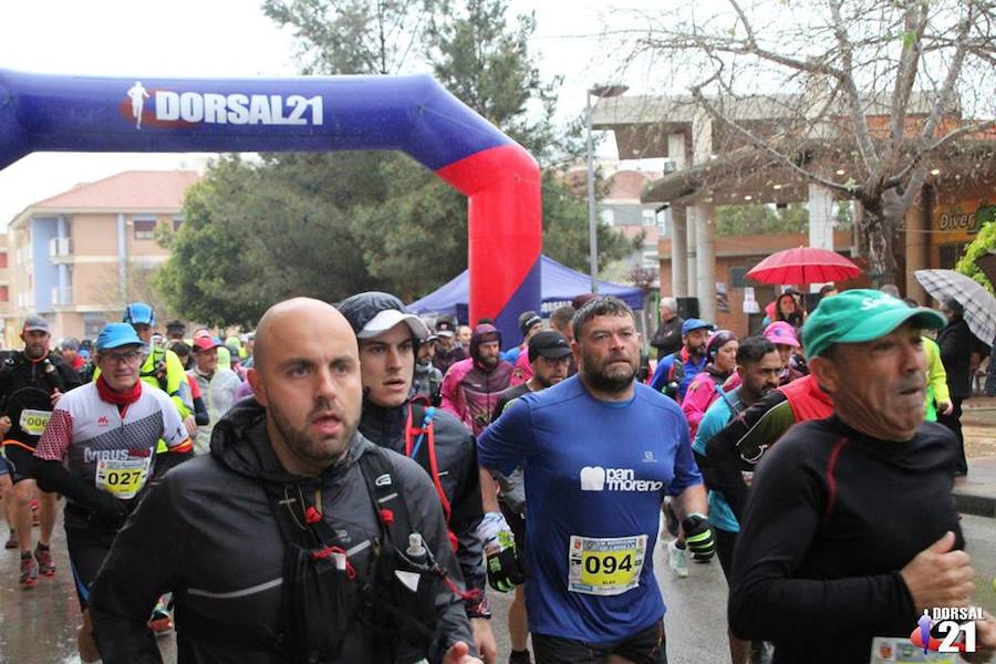 Francisco Fuertes se lleva el triunfo con un tiempo de 1:22:03, por los 1:40:31 de Lourdes Heredia en la duodécima prueba del circuito Trail Tour Famu 2018/19