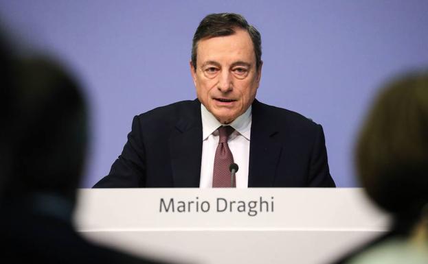 El presidente del Banco Central Europeo (BCE) , Mario Draghi.