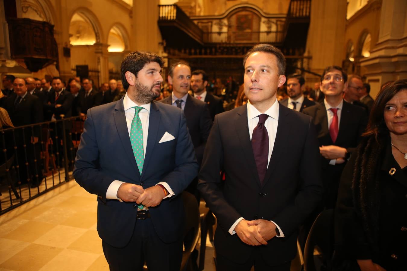 El presidente regional recurre a vivencias personales y a su experiencia como cofrade en el pregón de las procesiones 