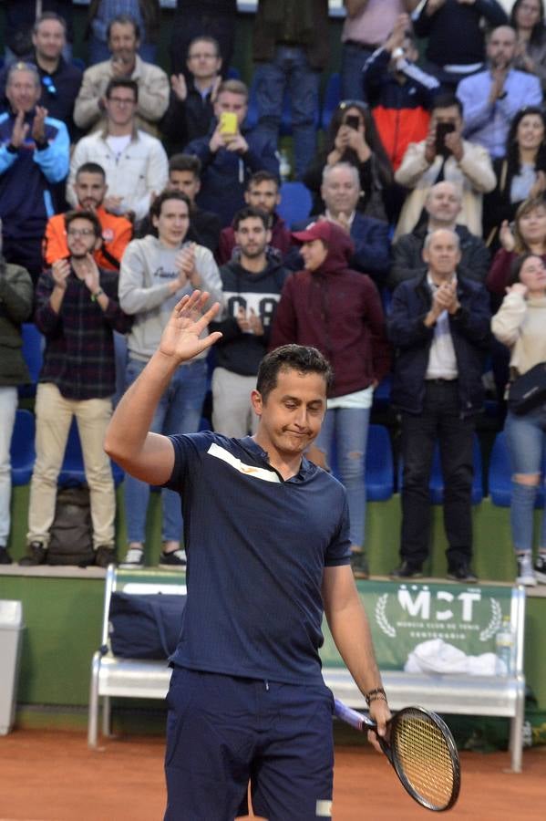 El tenista ilicitano Mario Vilella se impone al murciano en la segunda jornada de la ATP Challenger Murcia Open