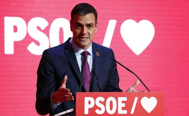 Pedro Sánchez, presidente del Gobierno y líder del PSOE. 