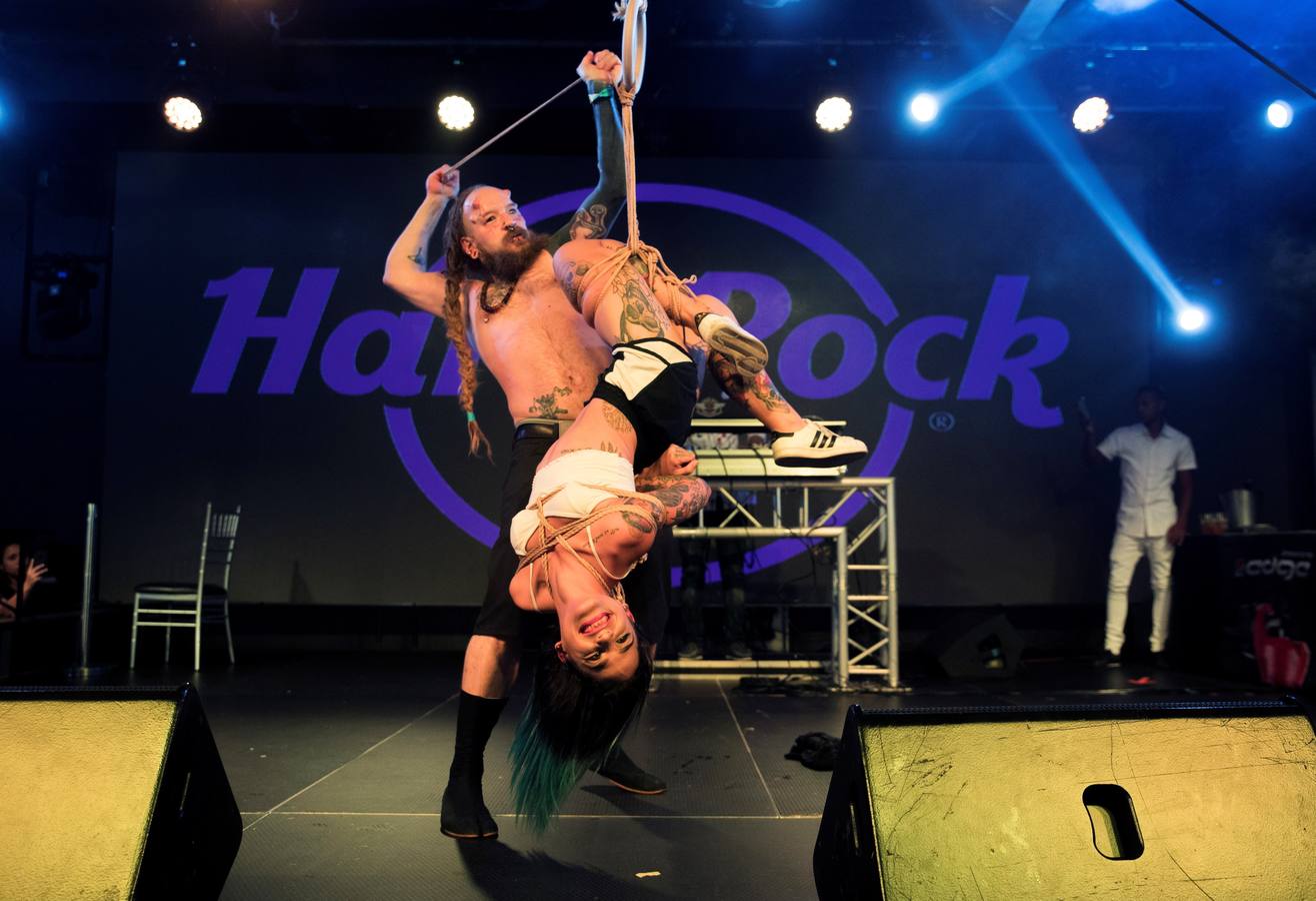 Más de 60 expositores nacionales e internacionales participan en Expo Tattoo 2019, la primera feria dedicada al tatuaje que se lleva a cabo en República Dominicana.