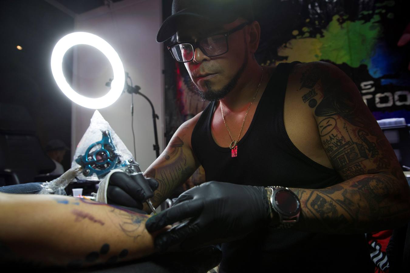 Más de 60 expositores nacionales e internacionales participan en Expo Tattoo 2019, la primera feria dedicada al tatuaje que se lleva a cabo en República Dominicana.