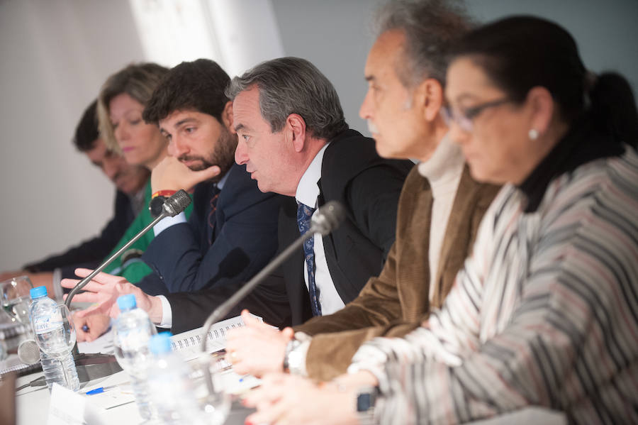 La Región de Murcia contará con la primera organización nacional de productores de fruta con la unión de Apoexpa y Fecoam, según se informó en el cónclave, celebrado en el Museo Pedro Cano de Blanca