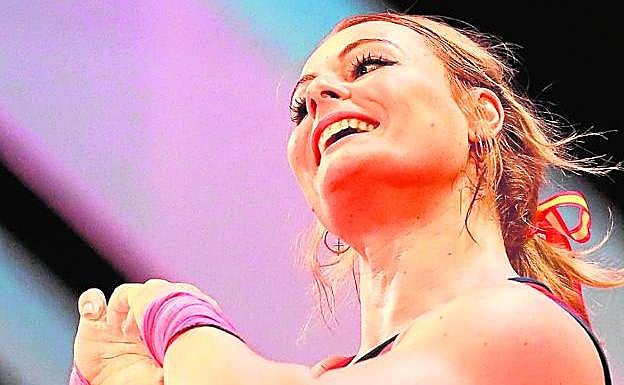 Lydia Valentín, plata en el europeo