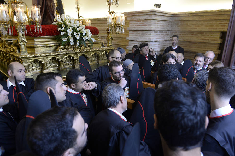 El desfile tenía previsto comenzar a las 18.30 horas desde la iglesia de Nuestra Señora del Carmen