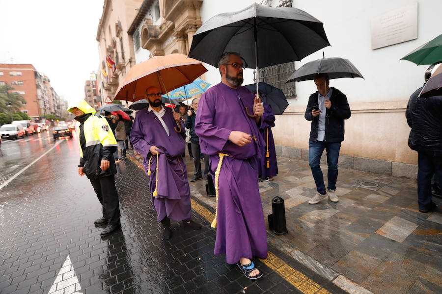 Una de las citas más emblemáticas y esperadas de la Semana Santa en la Región y en la capital murciana se cancela a causa de las condiciones meteorológicas