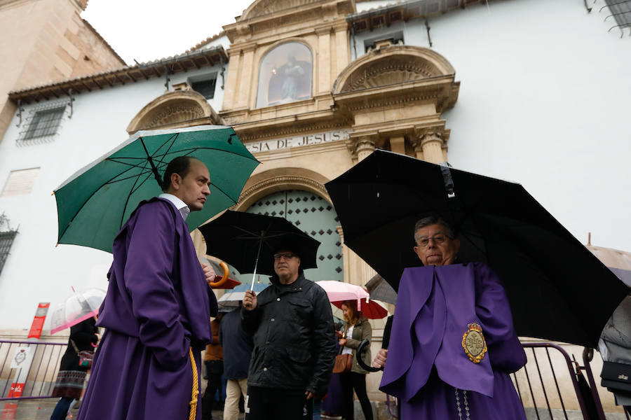 Una de las citas más emblemáticas y esperadas de la Semana Santa en la Región y en la capital murciana se cancela a causa de las condiciones meteorológicas