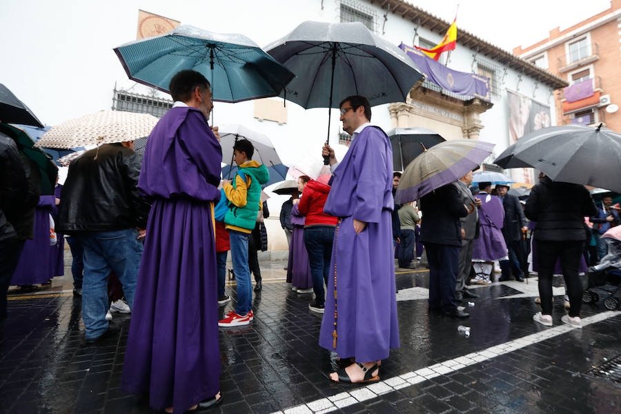 Una de las citas más emblemáticas y esperadas de la Semana Santa en la Región y en la capital murciana se cancela a causa de las condiciones meteorológicas