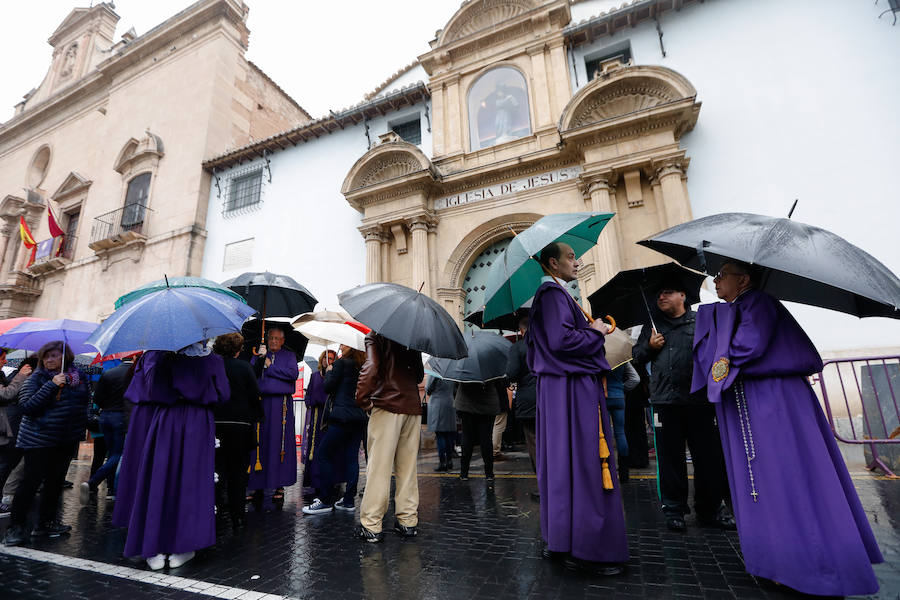 Una de las citas más emblemáticas y esperadas de la Semana Santa en la Región y en la capital murciana se cancela a causa de las condiciones meteorológicas