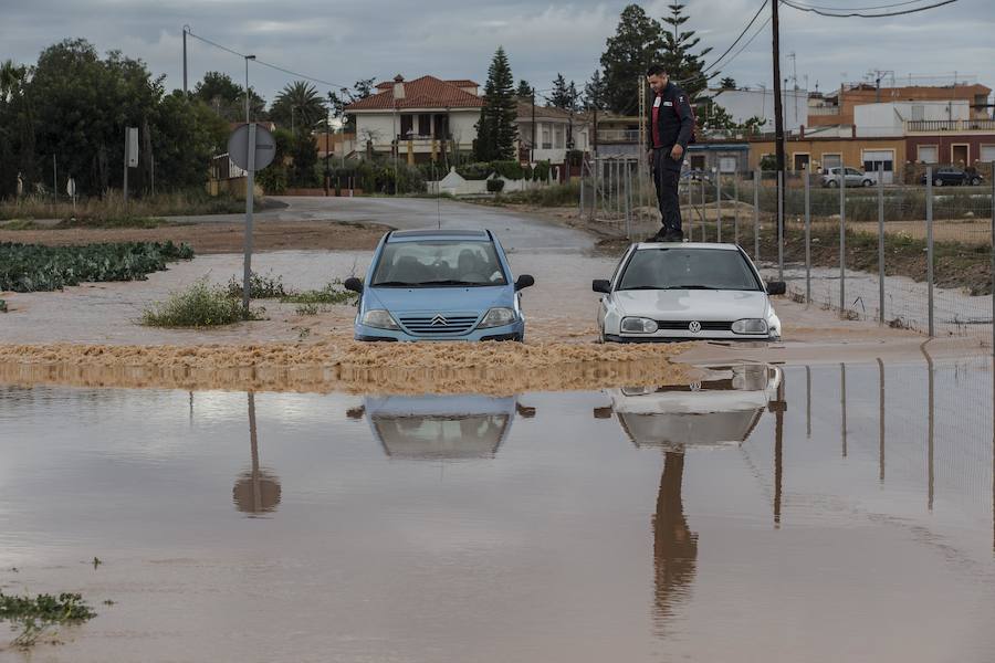 Las lluvias han provocado numerosas incidencias en la ciudad portuaria
