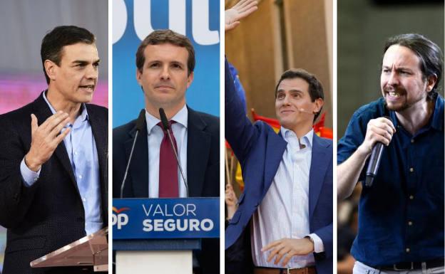 Así preparan los candidatos el primer debate electoral en TVE