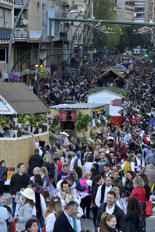 Murcia ha vuelto a vivir su día grande con un ambiente excepcional en sus calles