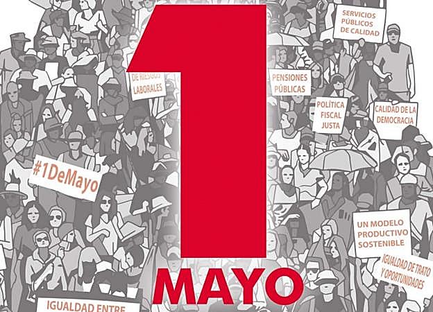 Detalle del cartel de la convocatoria.