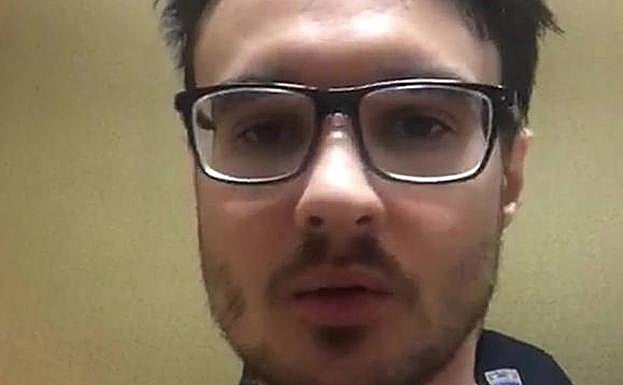 Jorge, el cartagenero acusado de una presunta violación en Tailandia. 