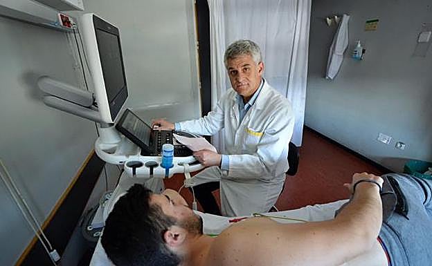 Juan Ramon Gimeno, medico del Hospital Virgen de la Arrixaca. 