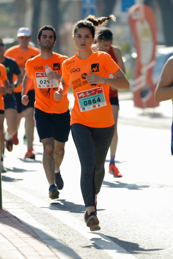 El ganador masculino completó la prueba en un tiempo de 32:19 minutos, por los 39:01 para la ganadora femenina