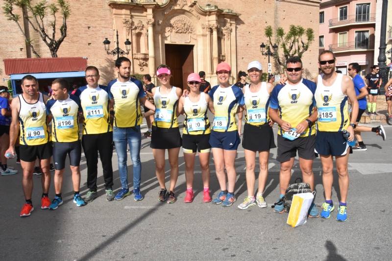 El atleta de Rajaos Runners Alcantarilla se lleva la prueba con un tiempo de 28:24 minutos, por los 35:08 para su compañera de club