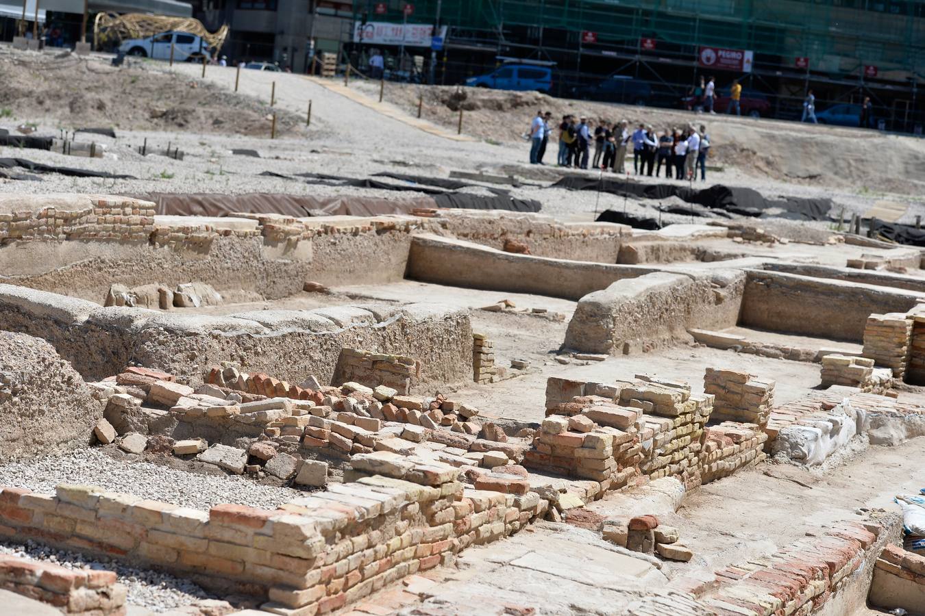 Arquitectos de Trevesi, junto a otros de Madrid, Albacete, Valencia y Murcia visitan el arrabal andalusí