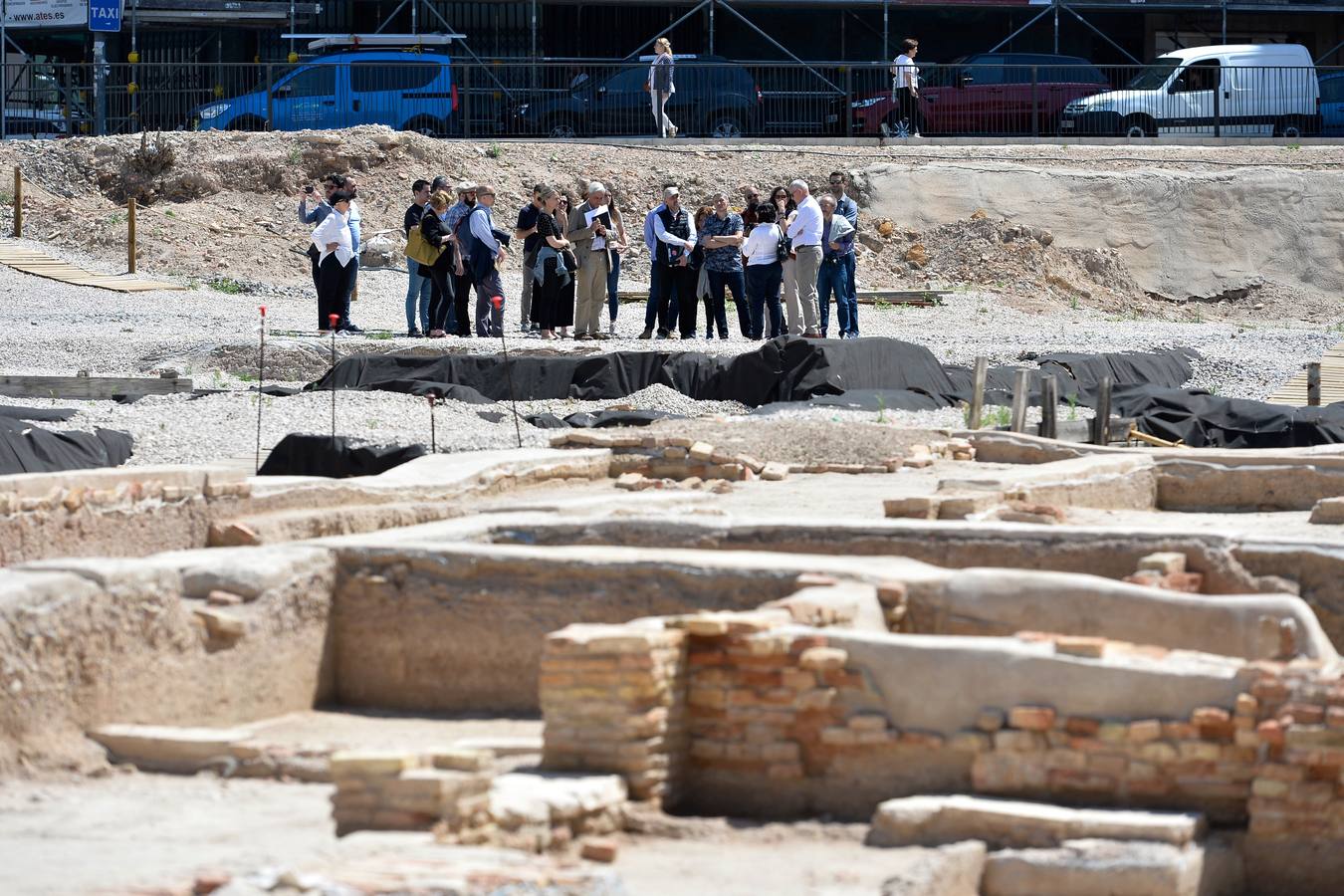 Arquitectos de Trevesi, junto a otros de Madrid, Albacete, Valencia y Murcia visitan el arrabal andalusí