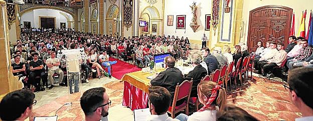 Día histórico en el Monasterio de Los Jerónimos para asistir al acto de presentación del Consejo de Estudiantes. 