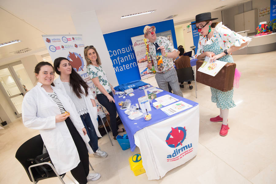 La actividad organizada por el hospital Virgen de la Arrixaca promueve diversas recomendaciones para prevenir enfermedades como la obesidad o las patologías cardiovasculares