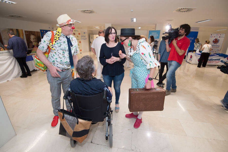 La actividad organizada por el hospital Virgen de la Arrixaca promueve diversas recomendaciones para prevenir enfermedades como la obesidad o las patologías cardiovasculares