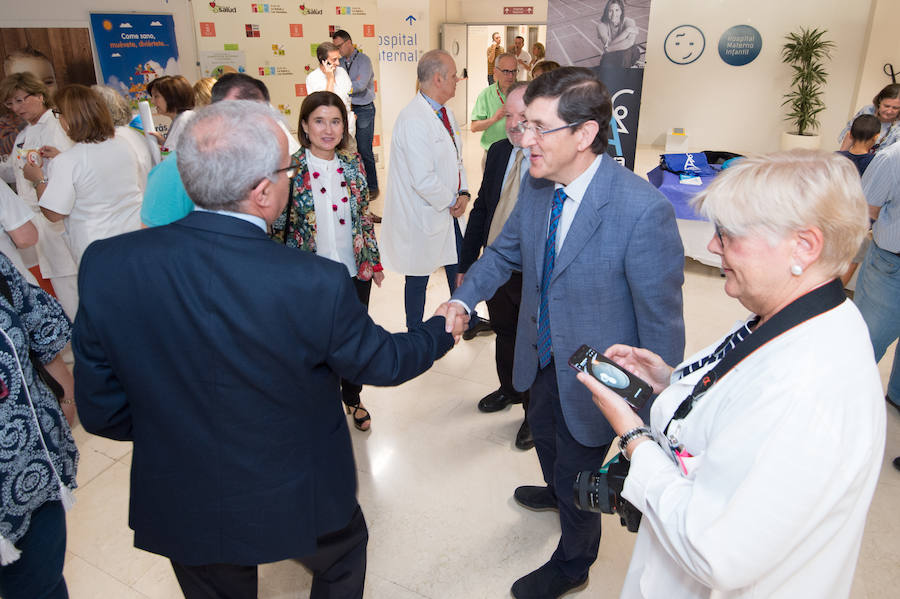 La actividad organizada por el hospital Virgen de la Arrixaca promueve diversas recomendaciones para prevenir enfermedades como la obesidad o las patologías cardiovasculares