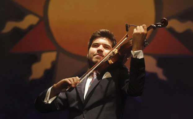 El violinista flamenco Paco Montalvo. 