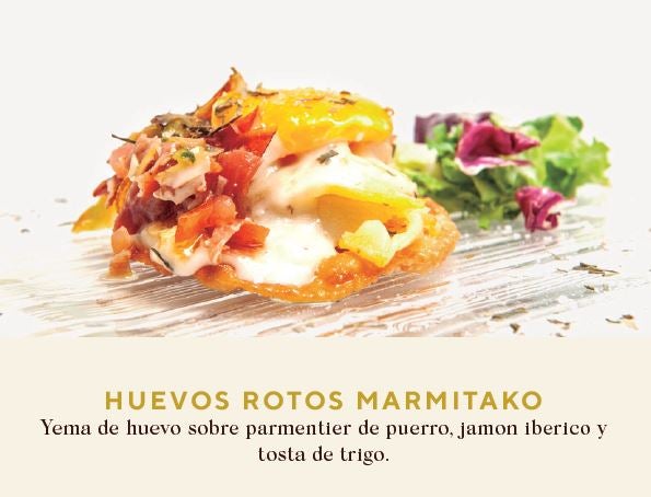 Marmitako. Huevos rotos Marmitako. 
